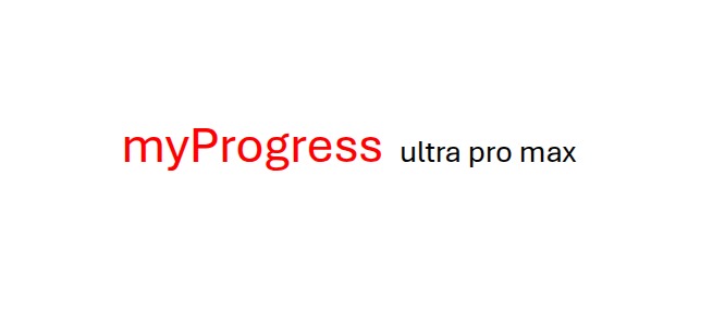 myProgress-pro – screenshot 1