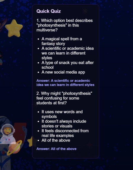 LearningMultiverse – screenshot 4