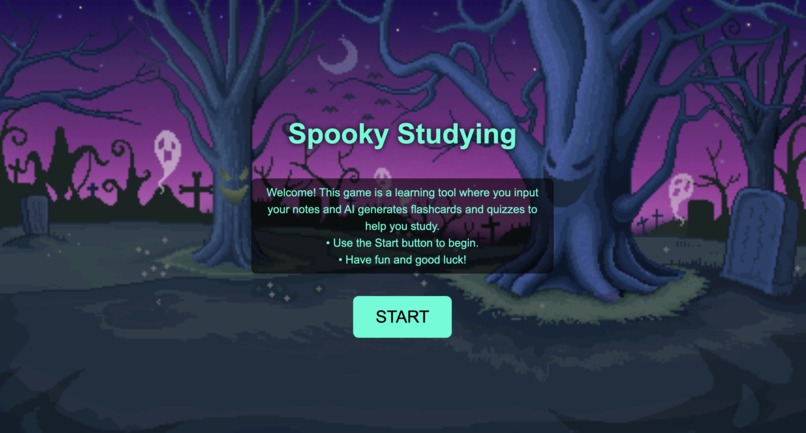 Spooky Studying – screenshot 1