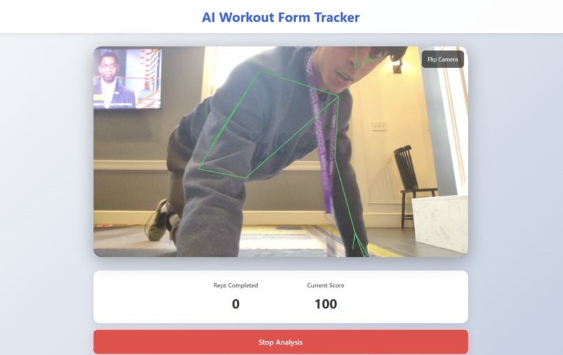 RepRadar - AI Exercise Form Grader – screenshot 1