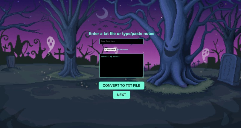 Spooky Studying – screenshot 2