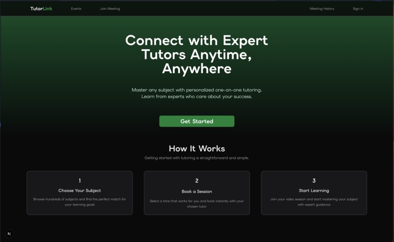 TutorLink – screenshot 1