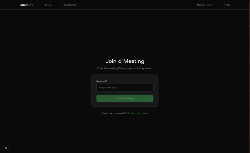 TutorLink – screenshot 2