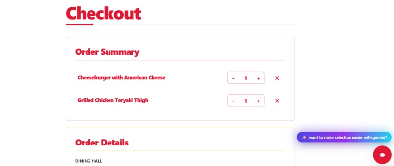 TerpEats – screenshot 4