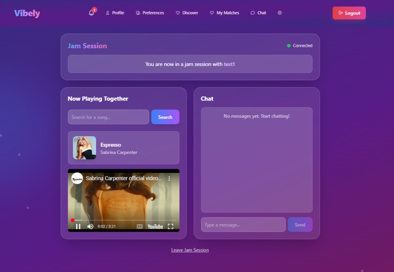 Vibely - connect through your shared passion – screenshot 8
