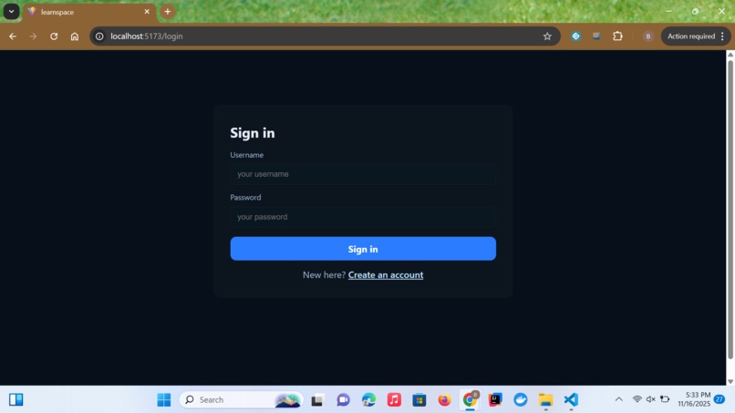 LearnSpace – screenshot 1
