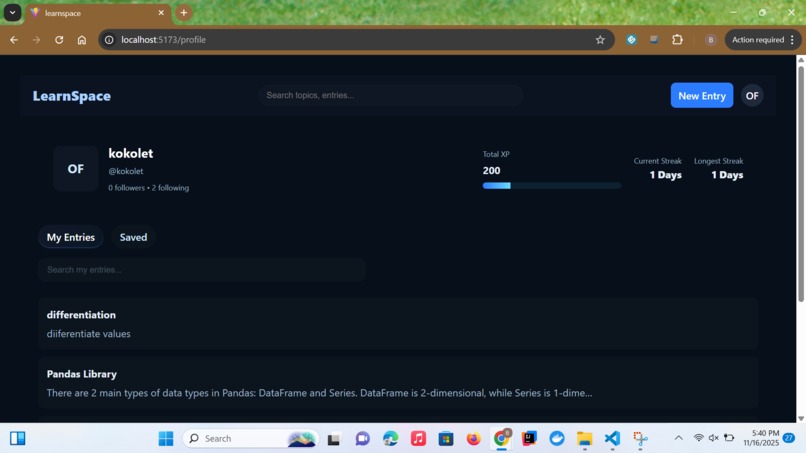LearnSpace – screenshot 6