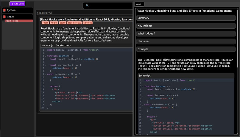 CodeVault - Smart code notes that actually help you learn – screenshot 1