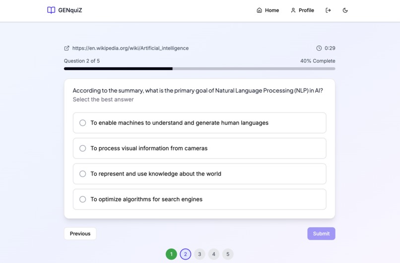 GENquiZ – screenshot 2