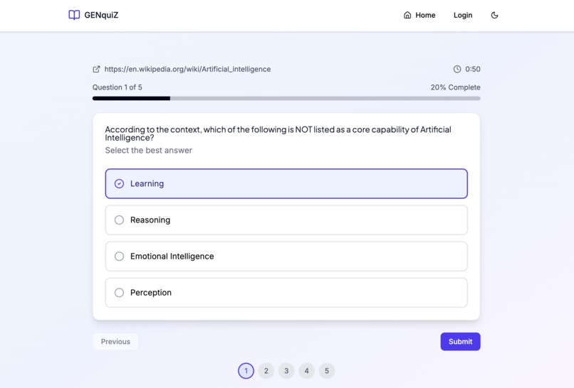 GENquiZ – screenshot 3