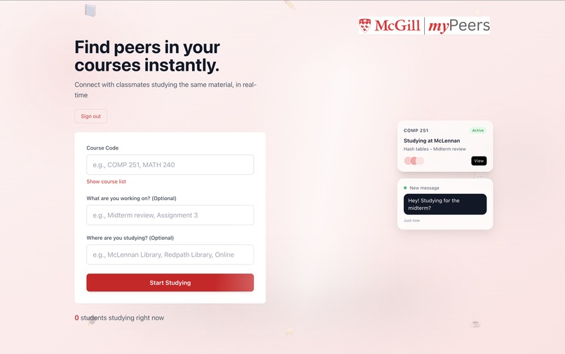 myPeers – screenshot 4