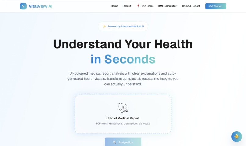 VitalViewAI – screenshot 1
