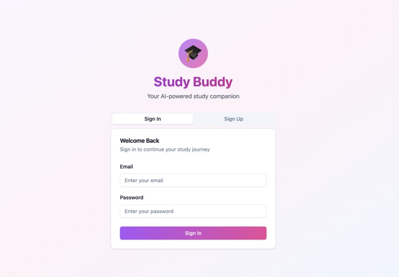 Study Buddy – screenshot 1
