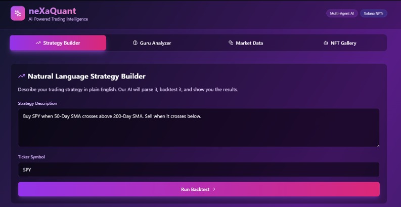 neXaQuant – screenshot 1