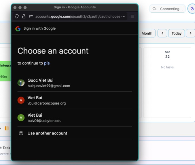 Perpetually Learning Scheduling System (PLSS) – screenshot 8