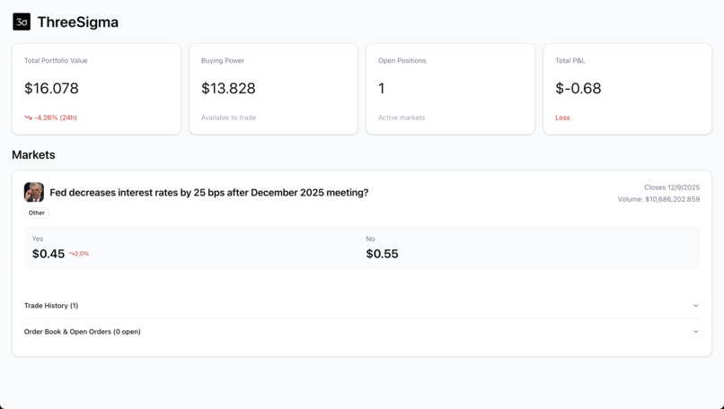 Three Sigma – screenshot 1