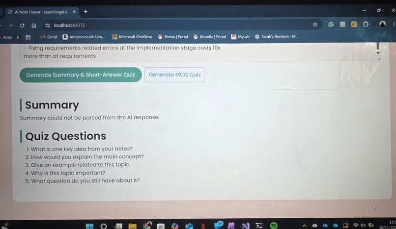 LearnForgeLite – screenshot 3
