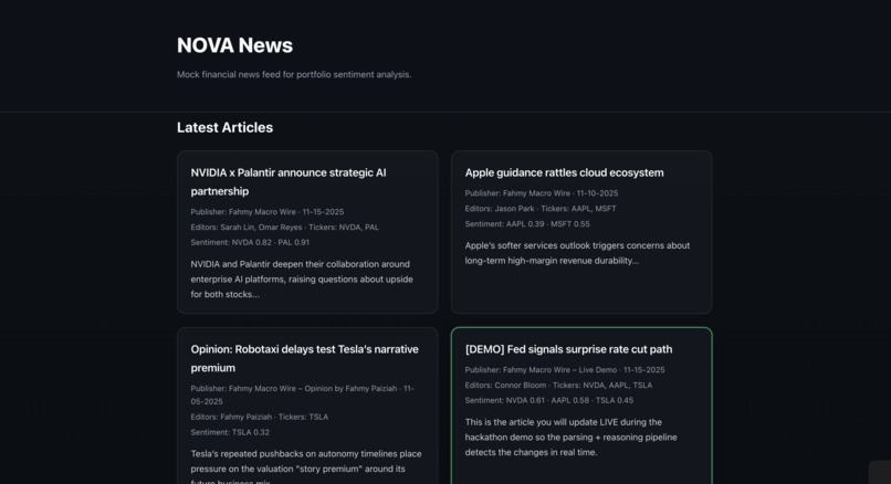 NOVA – screenshot 2