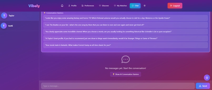 Vibely - connect through your shared passion – screenshot 12