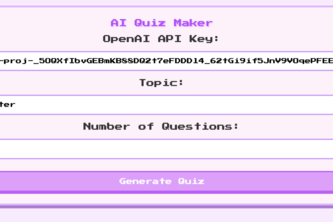 AI Quiz Maker