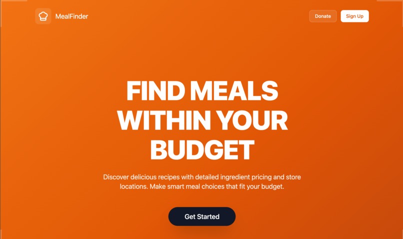 MealFinder – screenshot 3
