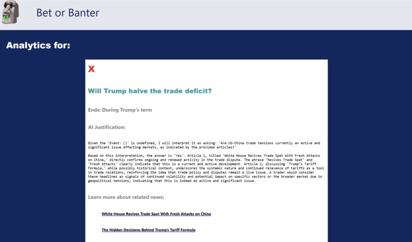 Bets or Banter – screenshot 3