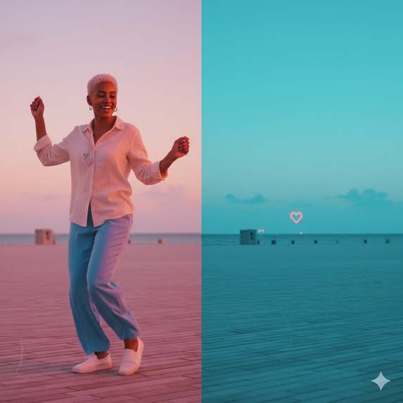“Girl of South Beach”—AI‑Bossa Pop – screenshot 1