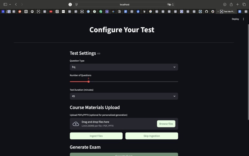 Test-me-please – screenshot 2