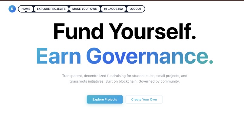 Fund Yourself – screenshot 1