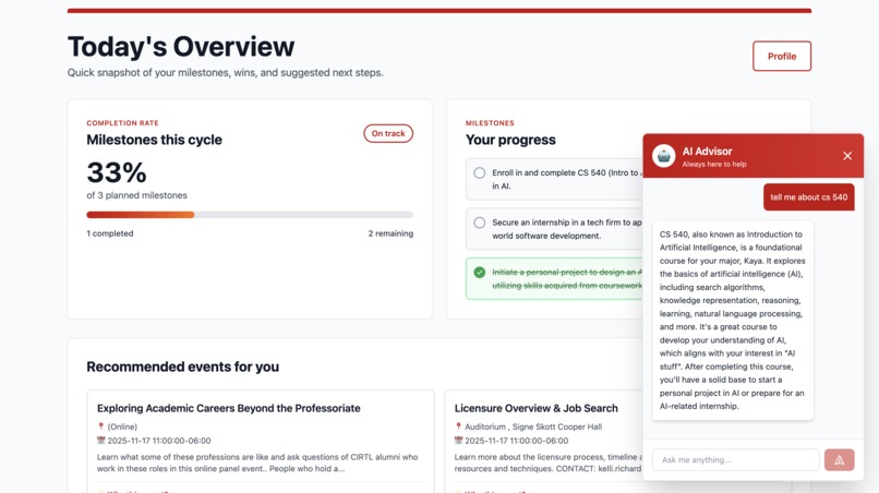 UniBud – screenshot 3