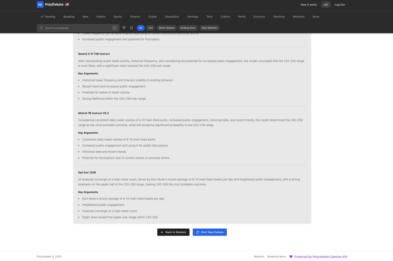 Polydebate – screenshot 3
