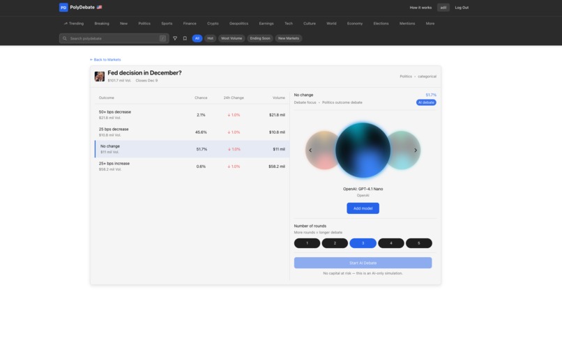Polydebate – screenshot 10