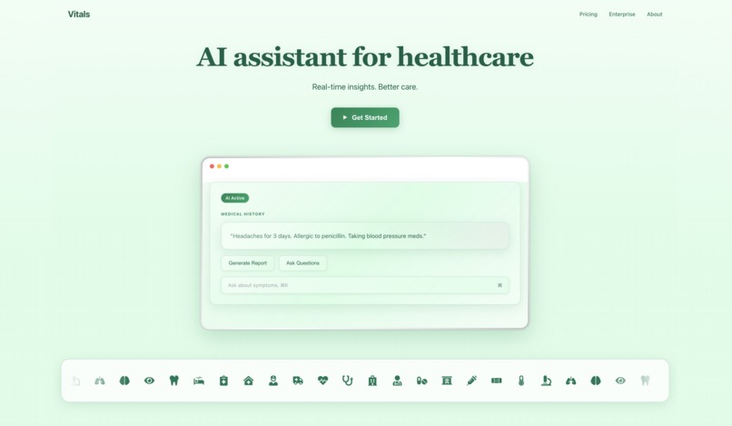 Vitals  – screenshot 1