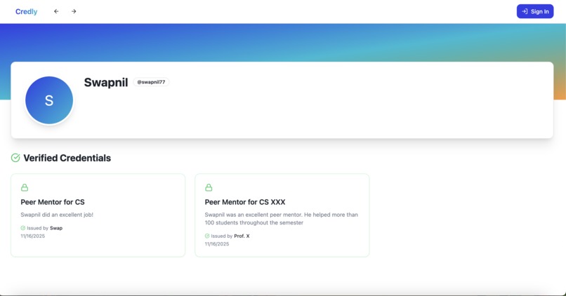 Credly – screenshot 5