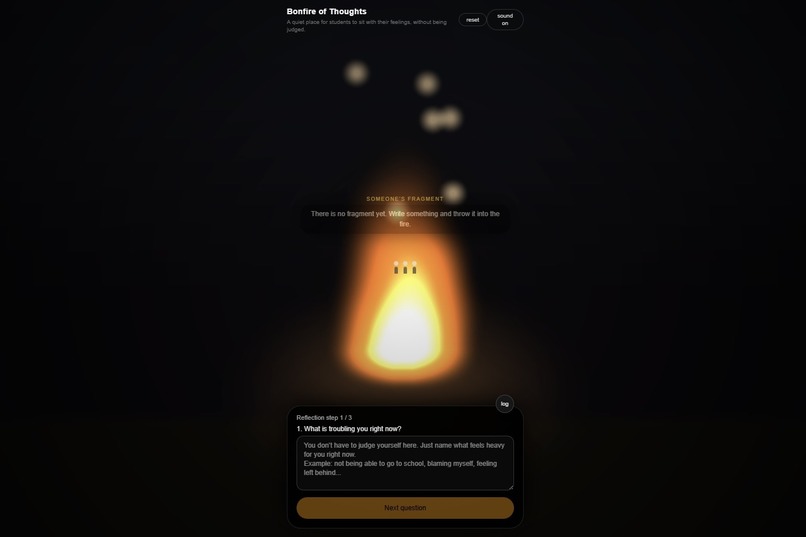 Bonfire of Thoughts – screenshot 2