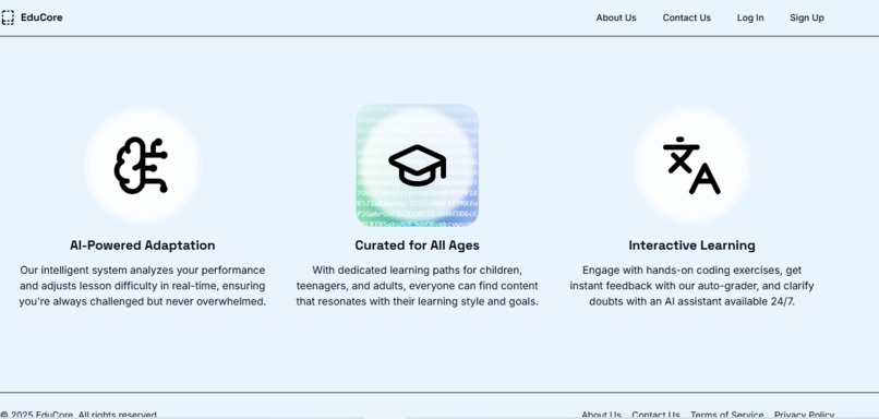 EduCore – screenshot 4