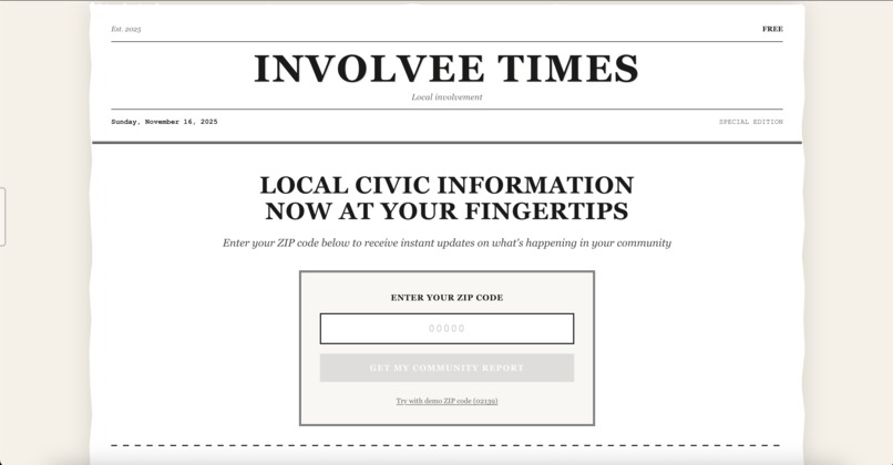 Involvee Times – screenshot 1