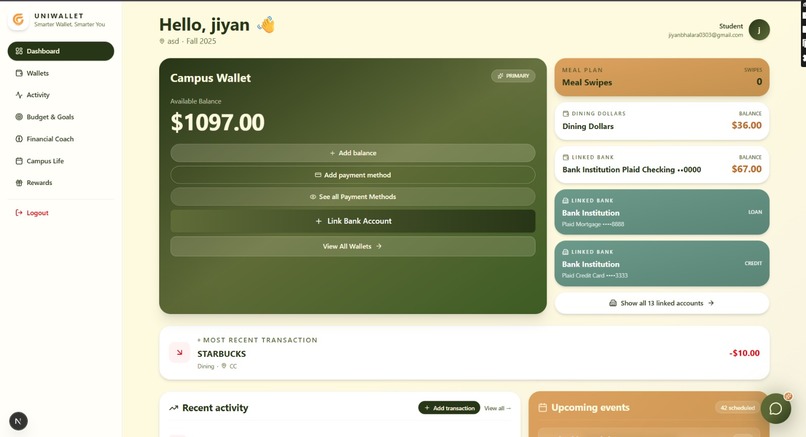 UniWallet - Smarter Wallet, Smarter You – screenshot 6