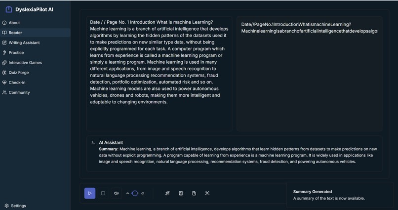 DyslexiaPilot AI-The AI Companion for Student with Dyslexia – screenshot 8
