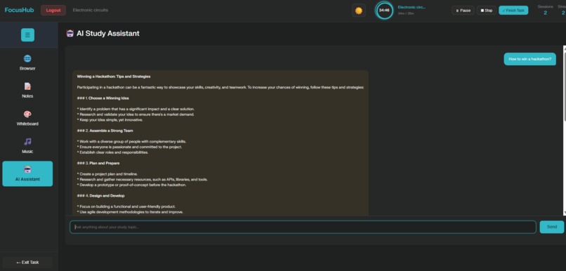 FocusHub – screenshot 4