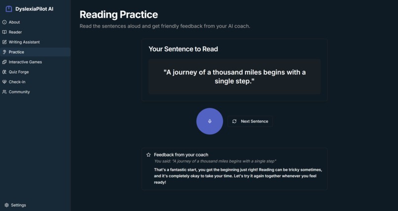 DyslexiaPilot AI-The AI Companion for Student with Dyslexia – screenshot 9
