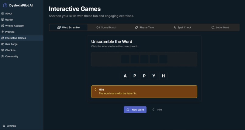DyslexiaPilot AI-The AI Companion for Student with Dyslexia – screenshot 11