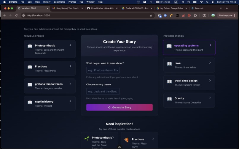 Story Steps – screenshot 1