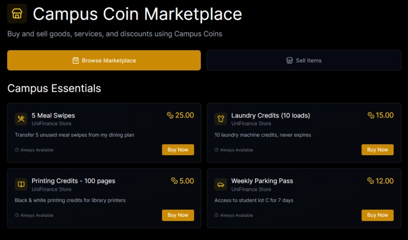 UniFinance – screenshot 6