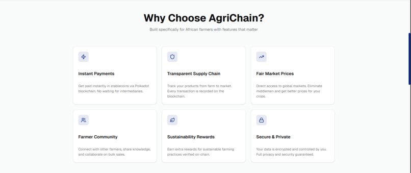 Agri chain – screenshot 3