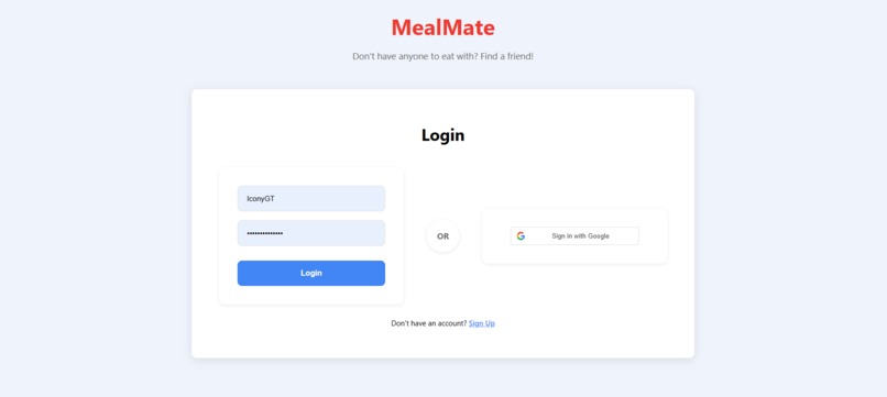 MealMate – screenshot 2