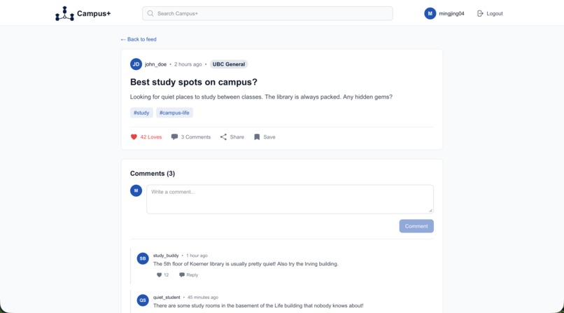 Campus+ – screenshot 4