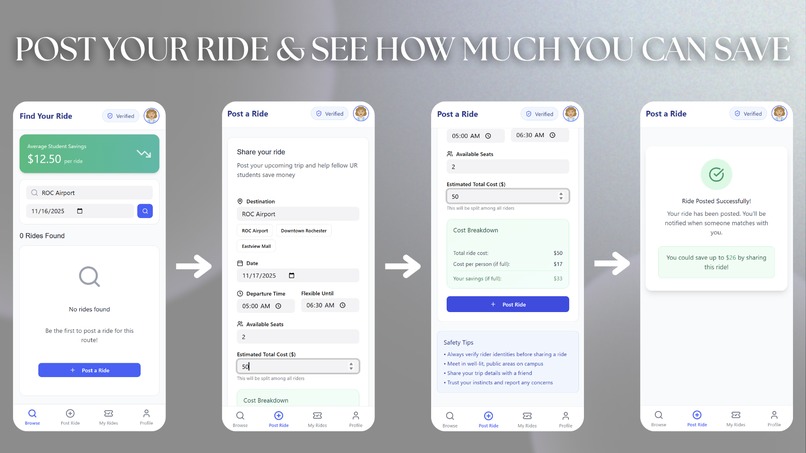 URide – screenshot 1
