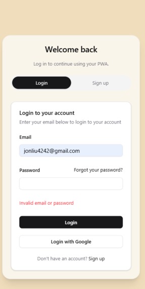 FitCheck – screenshot 2