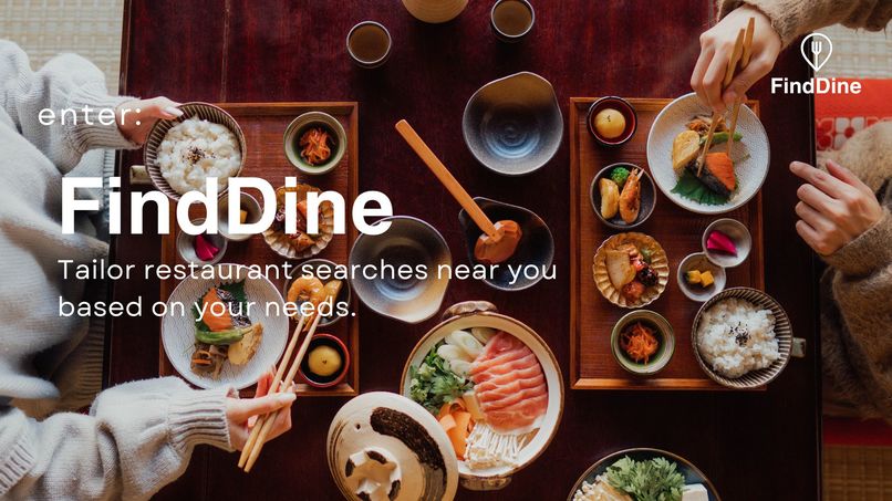 FindDine – screenshot 1